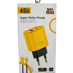 شارژر 45 وات سوپر فست شارژر مدل n06 LDO